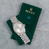 Rolex Datejust 36 Argento Jubilee 1601 Silver Lining